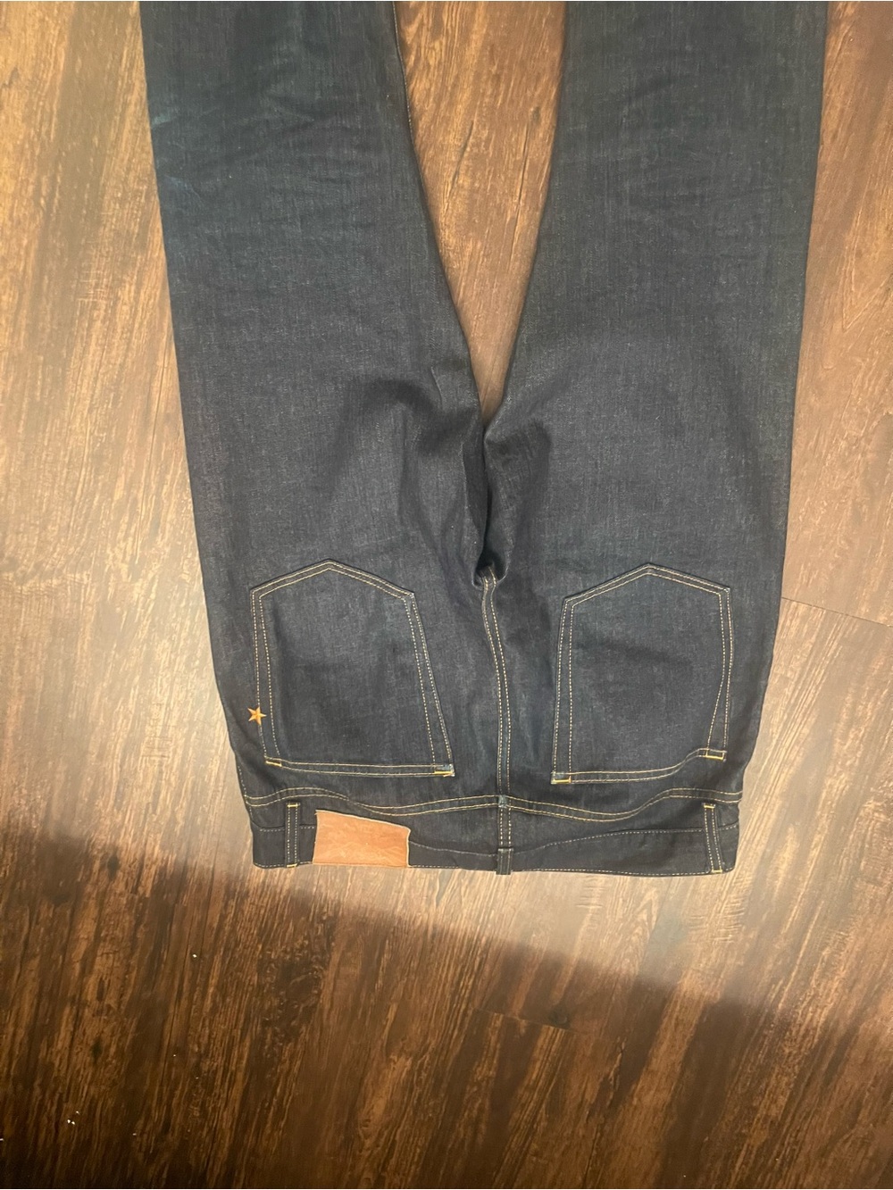 Brave Star Selvedge Denim Jeans – Slim Straight – 34 Waist – Raw Indigo - Picture 5 of 5
